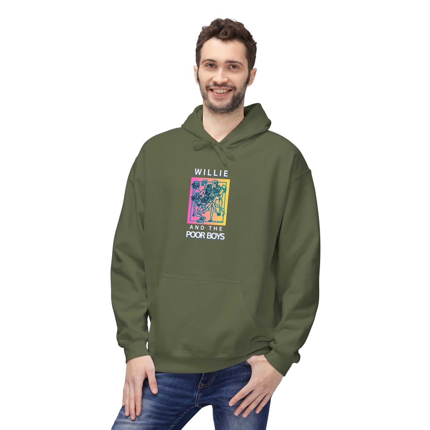 Unisex Reunion Hoodie – 40 Years of Music & Memories with Front Logo (Various Colors Available)