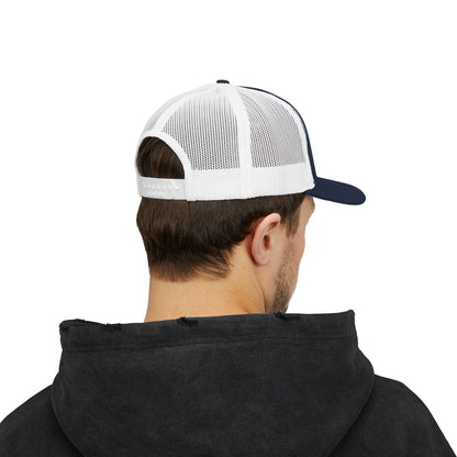 Poor Boys Logo Snapback Trucker Cap / Mesh Back