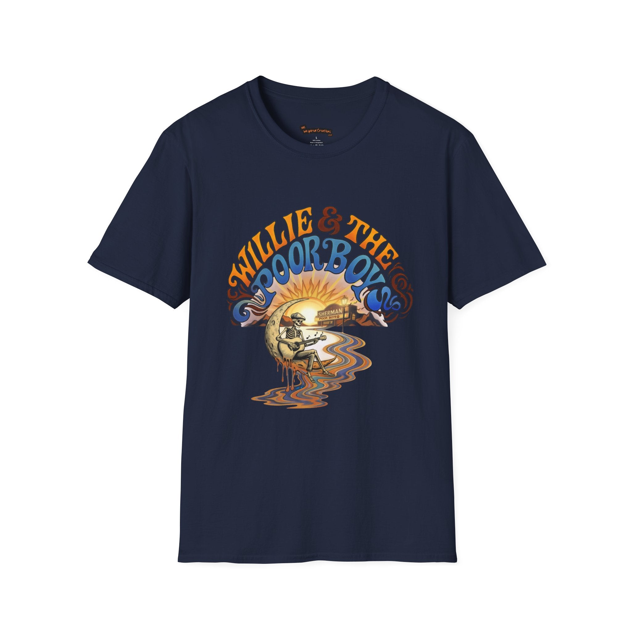 Unisex Willie & The Poor Boys Winding Road Artwork Softstyle T-Shirt