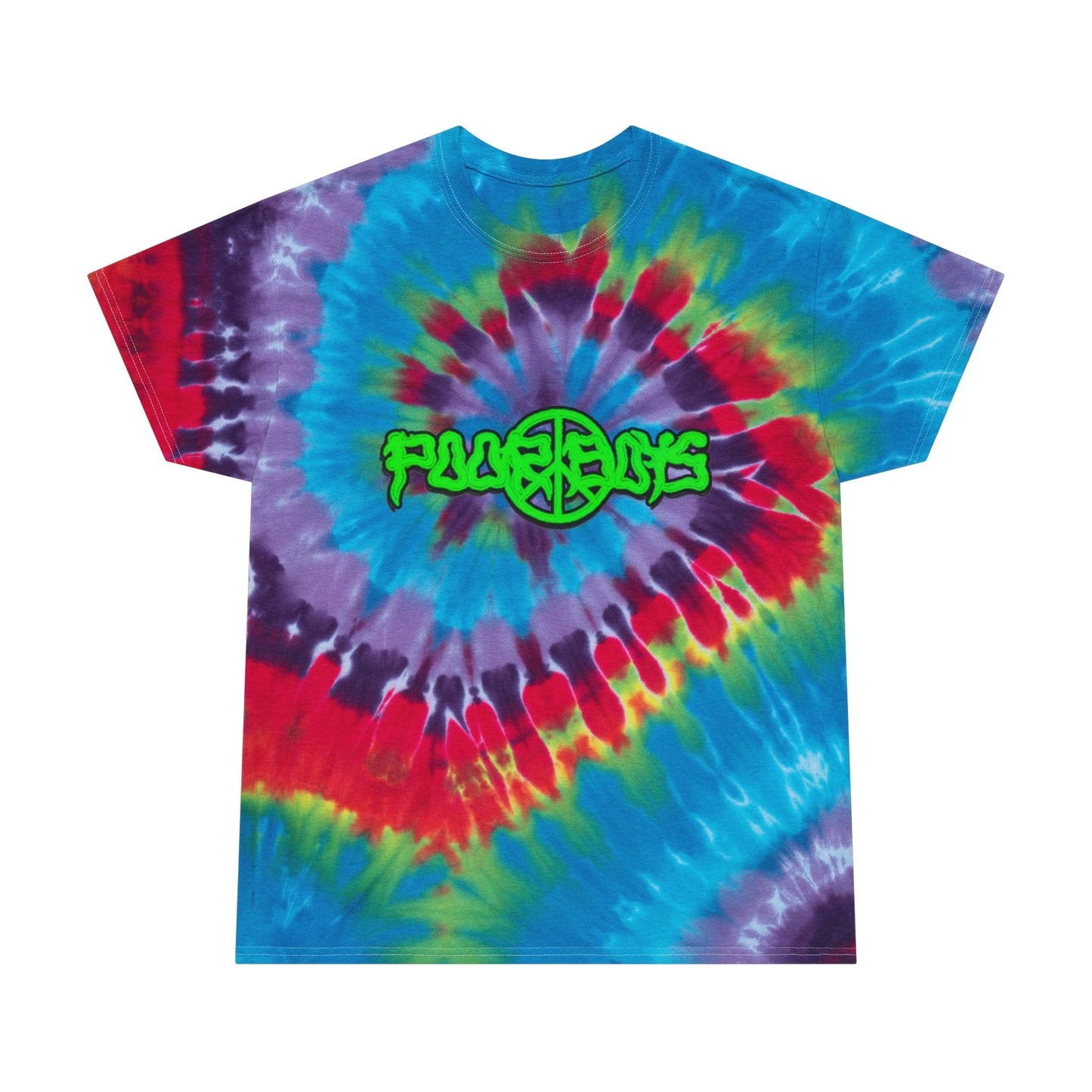 Tie-Dye "What a Long Strange Trip It’s Been" Then & Now Photo Back with Poor Boys Logo Front T-Shirt (2 colors available)