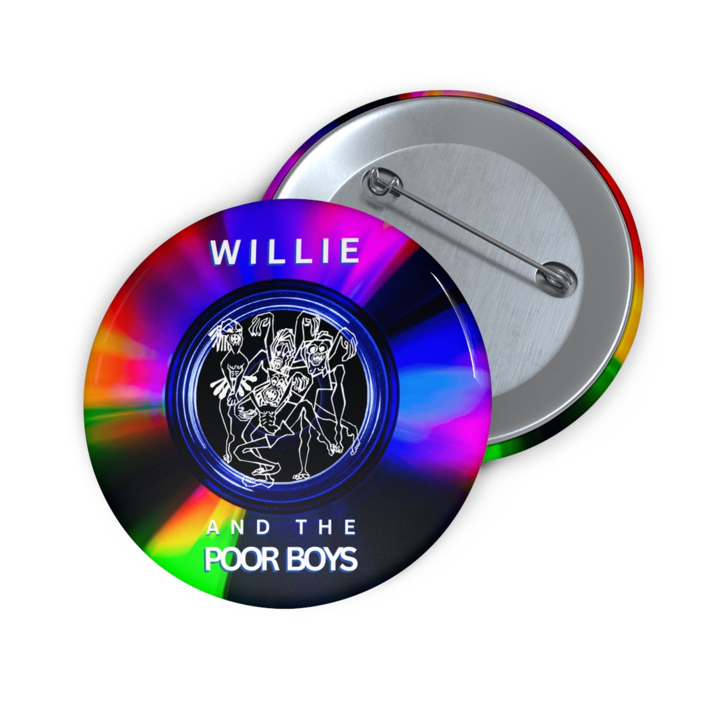 Willie and the Poor Boys Pin Button
