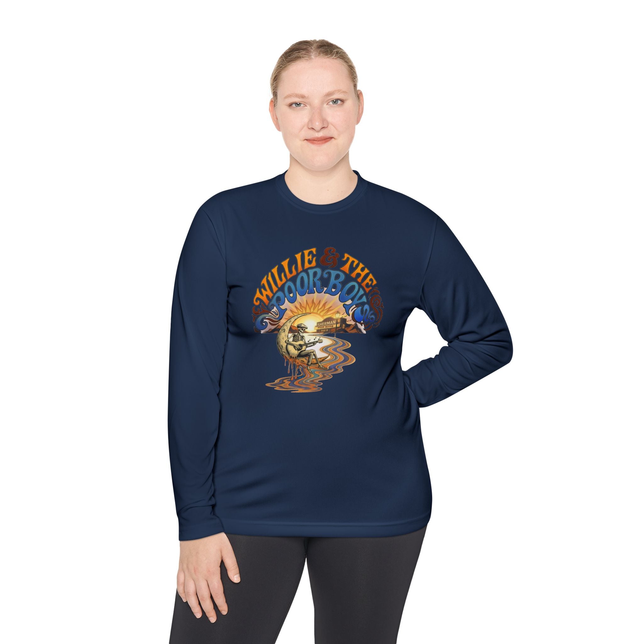 Lightweight Long Sleeve Tee - Willie & The Poor Boys Winding Road Artwork