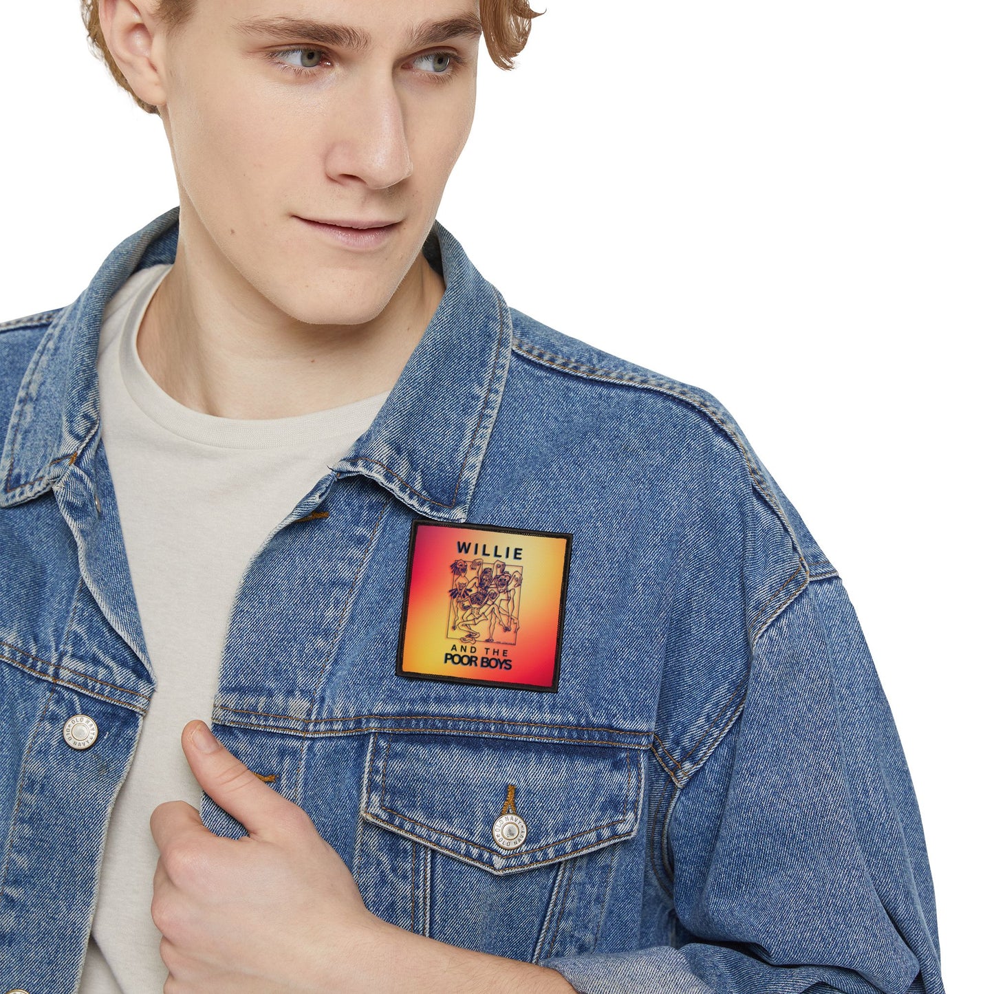Iron-On Patch – Vintage-Style Willie & The Poor Boys Logo