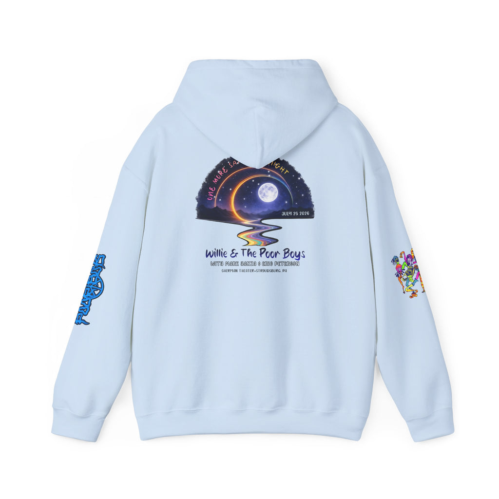 Unisex Willie & The Poor Boys Winding Road Artwork Hoodie Sweatshirt