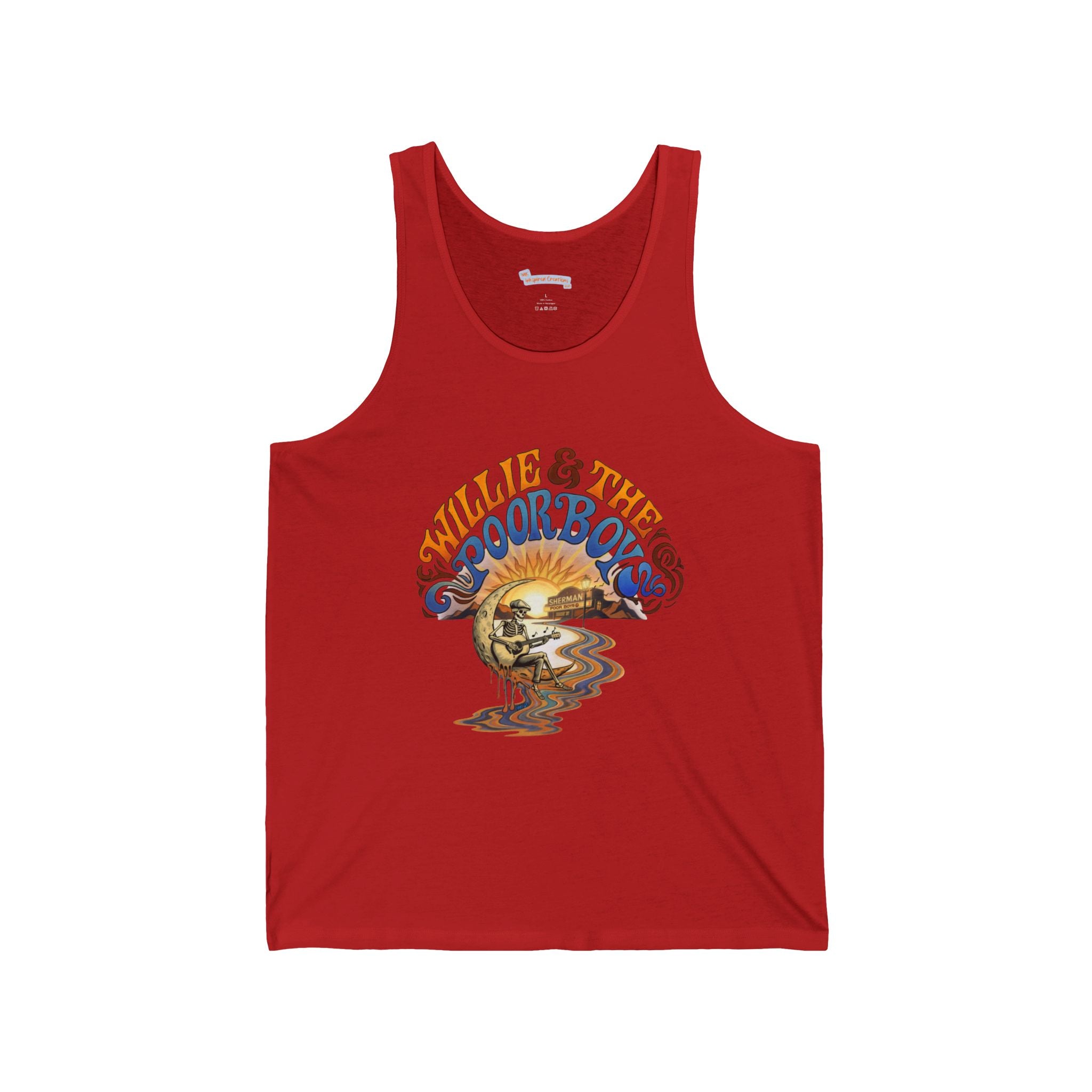 Unisex Willie & The Poor Boys Winding Road Artwork Tank Top
