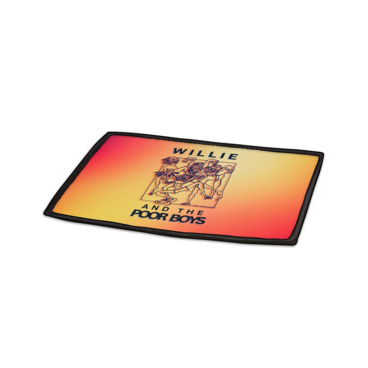 Iron-On Patch – Vintage-Style Willie & The Poor Boys Logo