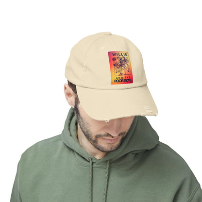 Vintage Distressed Cap - Willie and the Poor Boys Logo