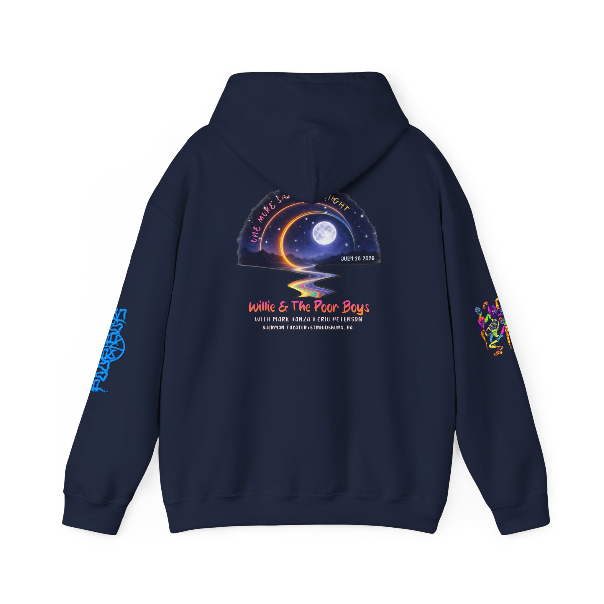 Unisex Willie & The Poor Boys Winding Road Artwork Hoodie Sweatshirt