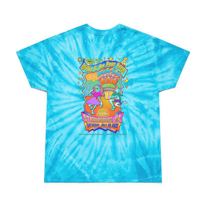Tie-Dye - Photo Collage Band Name Front with the 2025 Reunion Hand-Drawn Back Design  - Unisex T-Shirt (4 colors available)