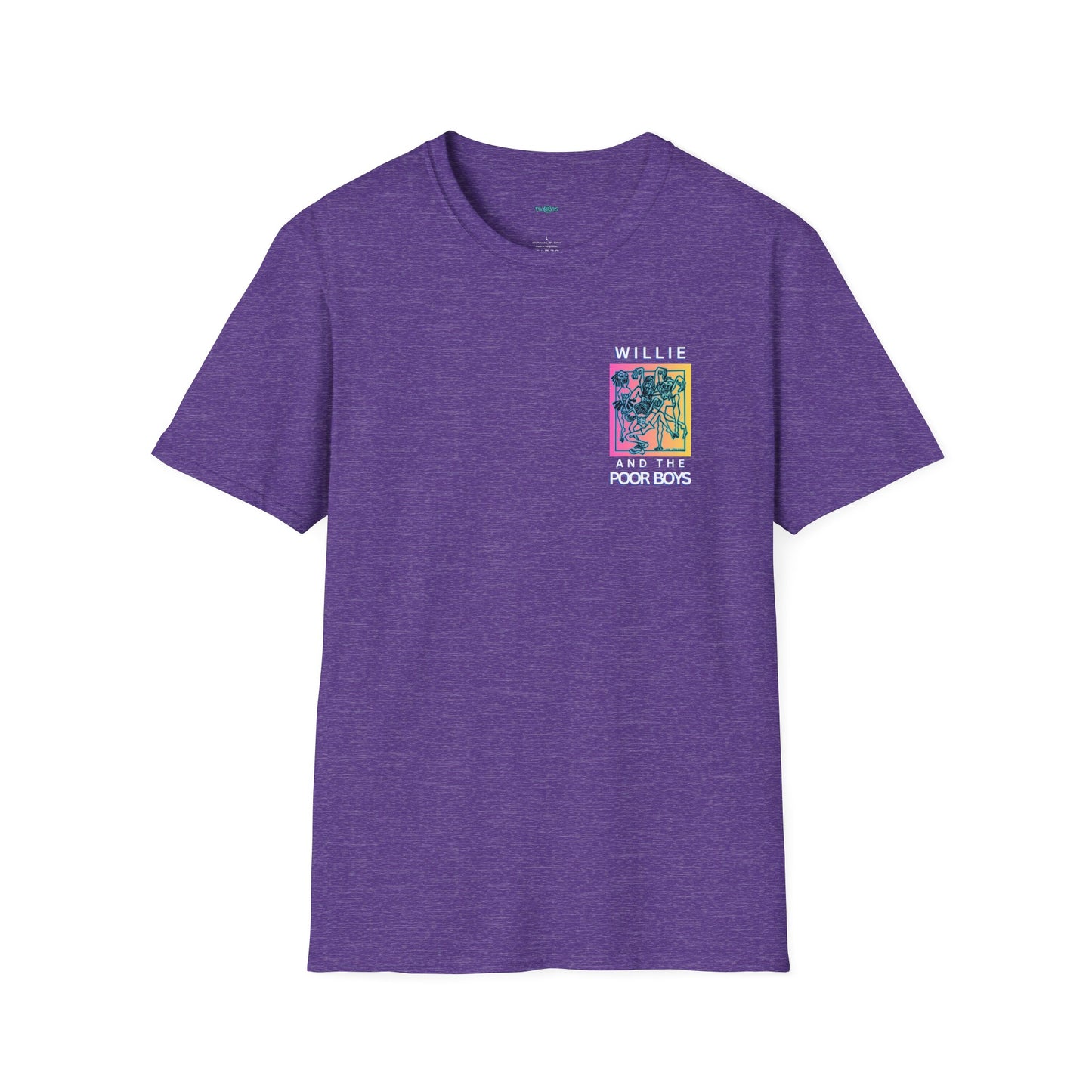 Solid Colors – 2025 Reunion Tee with Hand-Drawn Back Design and Pocket-Size Front Logo Softstyle T-Shirt (Various Colors Available)