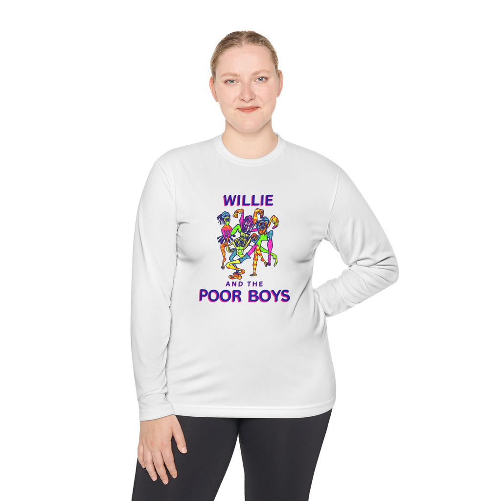 Lightweight Willie & The Poor Boys Sherman Reunion Artwork Long Sleeve Tee