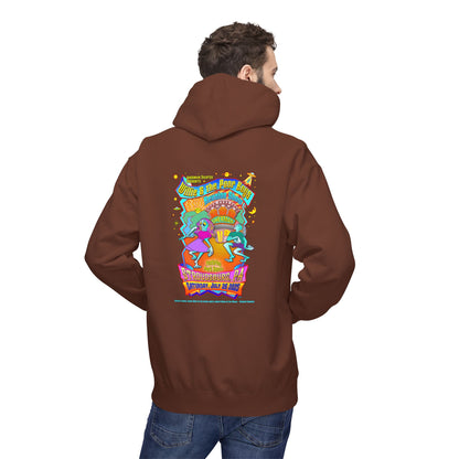 Unisex Reunion Hoodie – 2025 Reunion Poster Design Back with Front Logo (Various Colors Available)