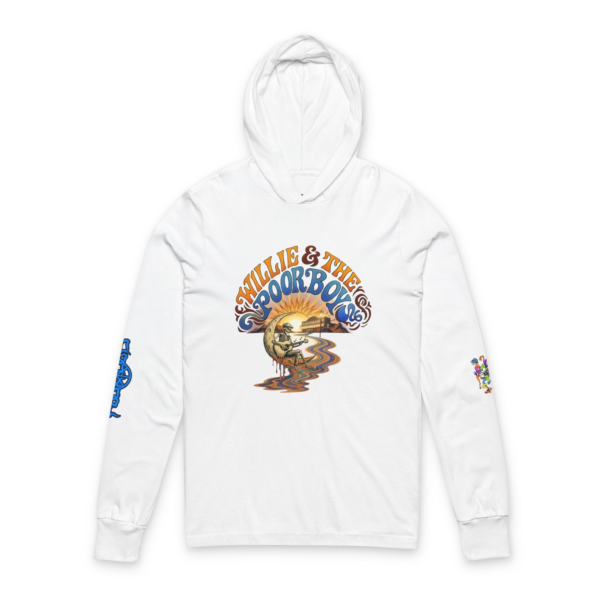 Willie & The Poor Boys Winding Road Lightweight Hooded Long Sleeve Tee