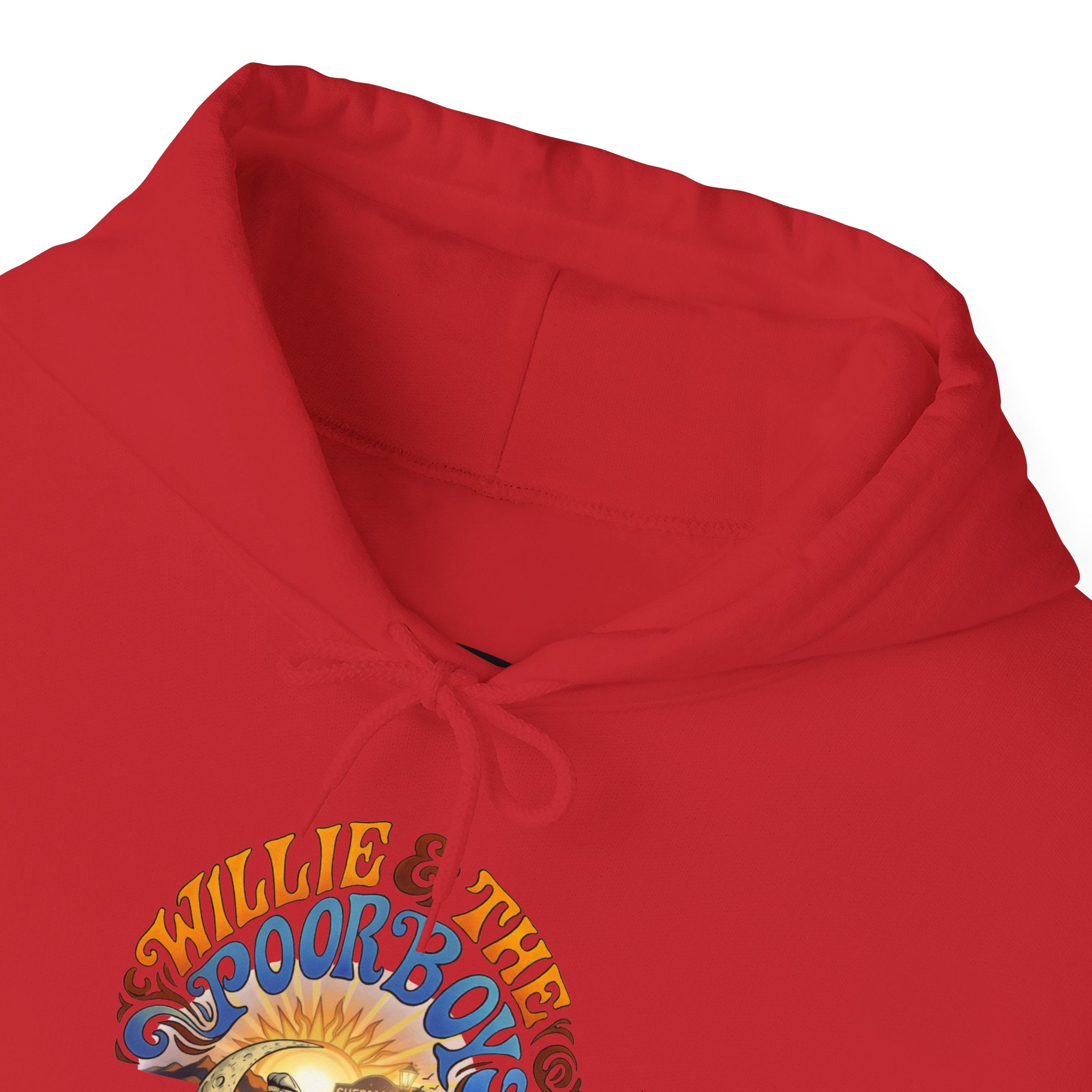 Unisex Willie & The Poor Boys Winding Road Artwork Hoodie Sweatshirt