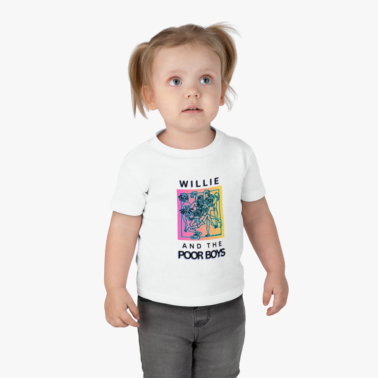 Infant Cotton Jersey Tee – Fan Club Infant Edition with “One More Saturday Night” Back & Logo Front