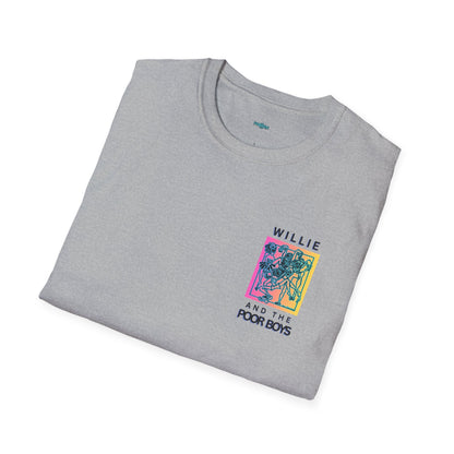 Solid Colors – 2025 Reunion Tee with Hand-Drawn Back Design and Pocket-Size Front Logo Softstyle T-Shirt (Various Colors Available)
