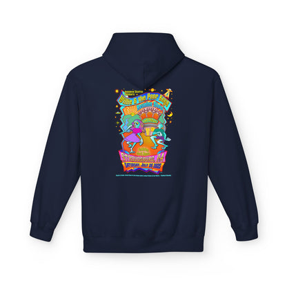 Unisex Reunion Hoodie – 2025 Reunion Poster Design Back with Front Logo (Various Colors Available)