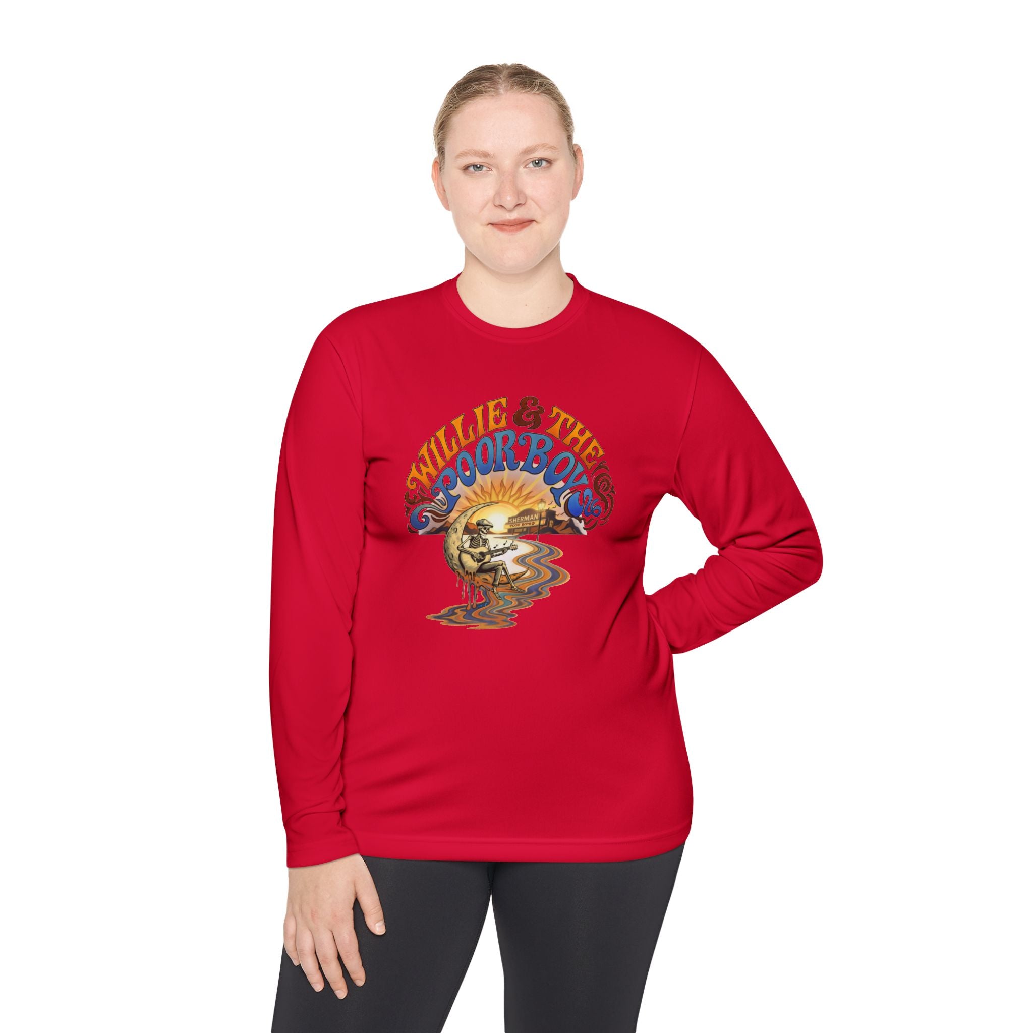 Lightweight Long Sleeve Tee - Willie & The Poor Boys Winding Road Artwork
