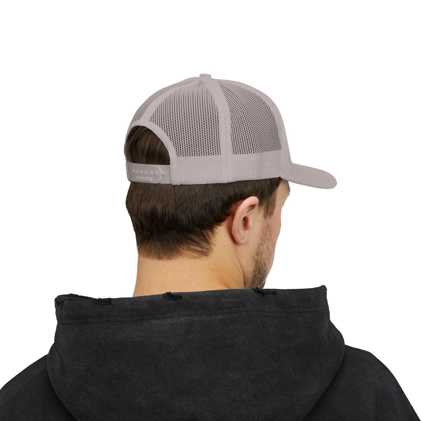 Poor Boys Logo Snapback Trucker Cap / Mesh Back