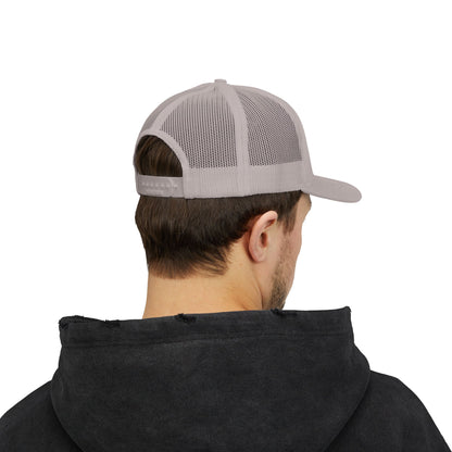 Poor Boys Logo Snapback Trucker Cap / Mesh Back