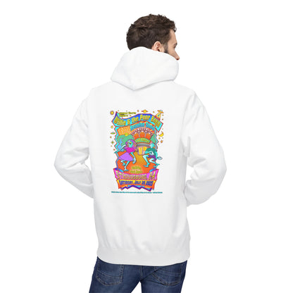 Unisex Reunion Hoodie – 2025 Reunion Poster Design Back with Front Logo (Various Colors Available)