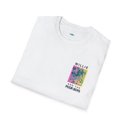 Solid Colors – 2025 Reunion Tee with Hand-Drawn Back Design and Pocket-Size Front Logo Softstyle T-Shirt (Various Colors Available)