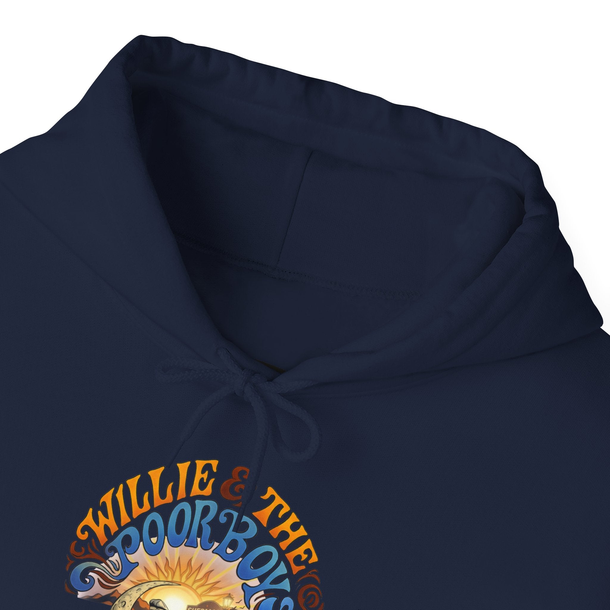 Unisex Willie & The Poor Boys Winding Road Artwork Hoodie Sweatshirt