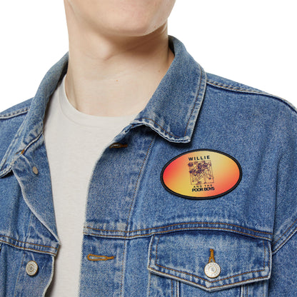 Iron-On Patch – Vintage-Style Willie & The Poor Boys Logo