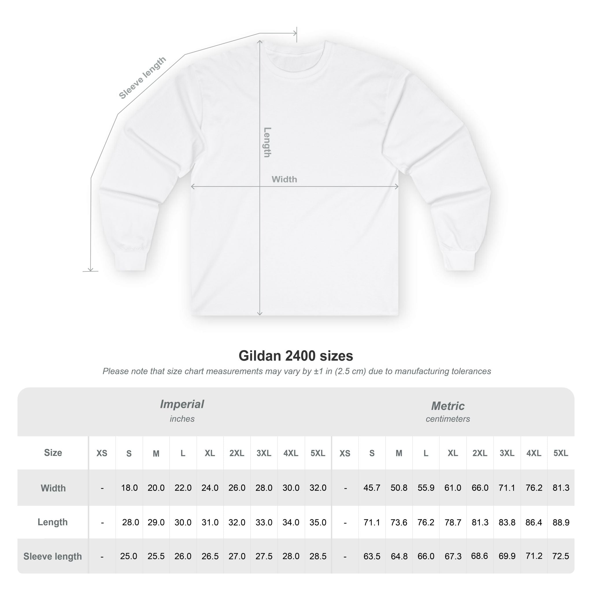 Medium Weight Long Sleeve Tee - Willie & The Poor Boys Sherman Reunion Artwork