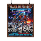 Willie & The Poor Boys 2026 Reunion Official Concert Poster