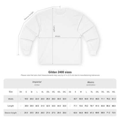 Unisex Long Sleeve Tee - 2025 Reunion Hand-Drawn Front with "Music & Memories" Artwork Back (Various Colors Available)