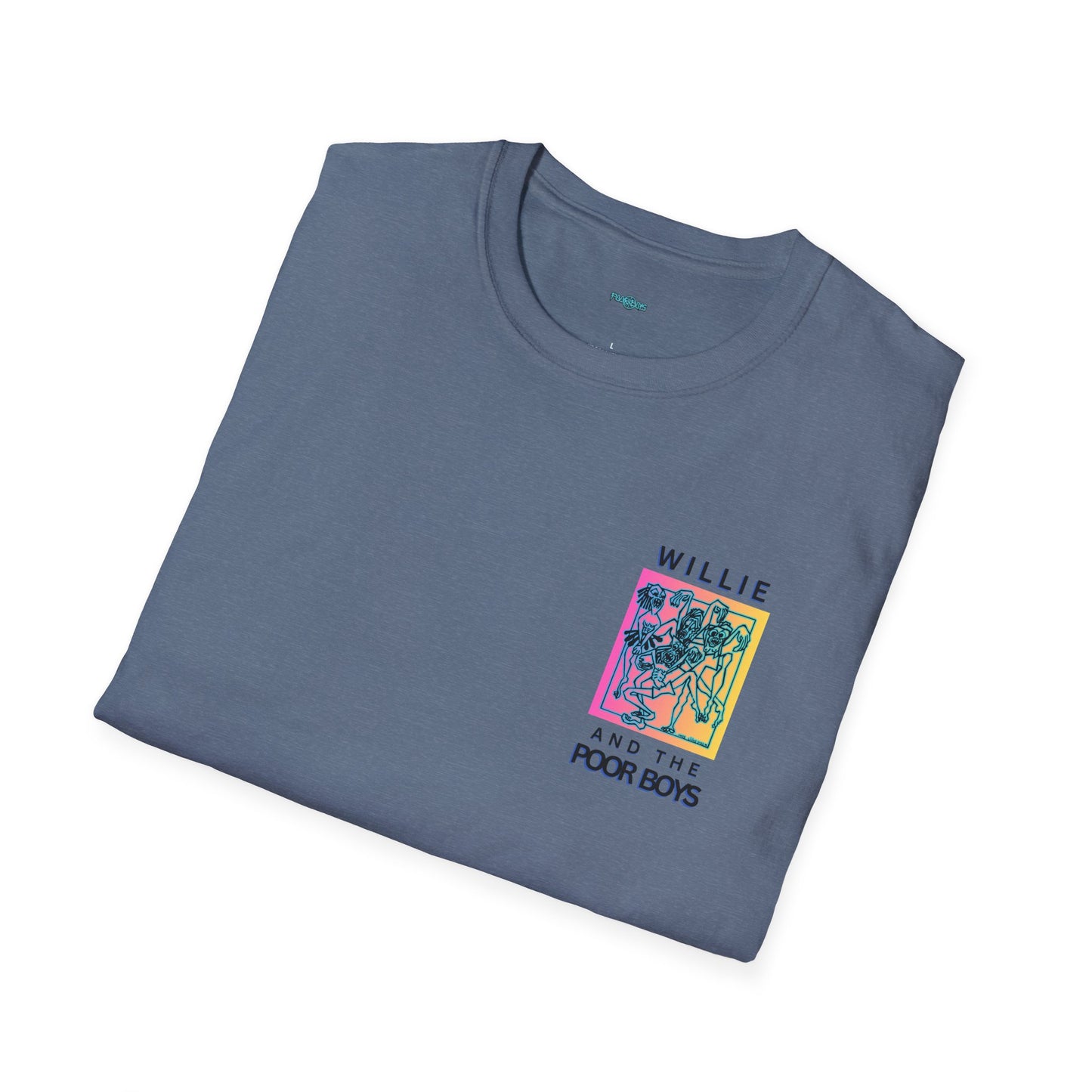 Solid Colors – 2025 Reunion Tee with Hand-Drawn Back Design and Pocket-Size Front Logo Softstyle T-Shirt (Various Colors Available)