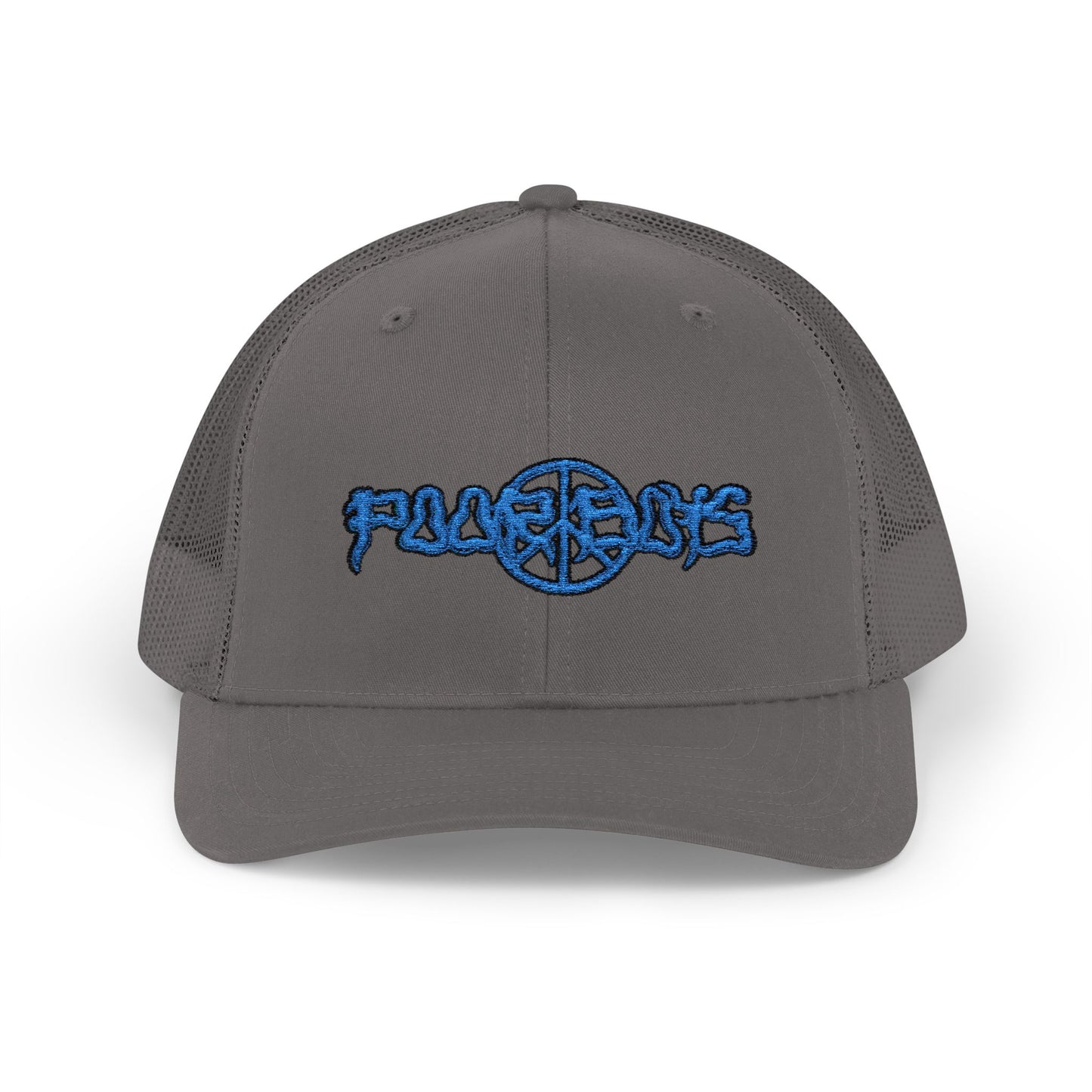 Poor Boys Logo Snapback Trucker Cap / Mesh Back