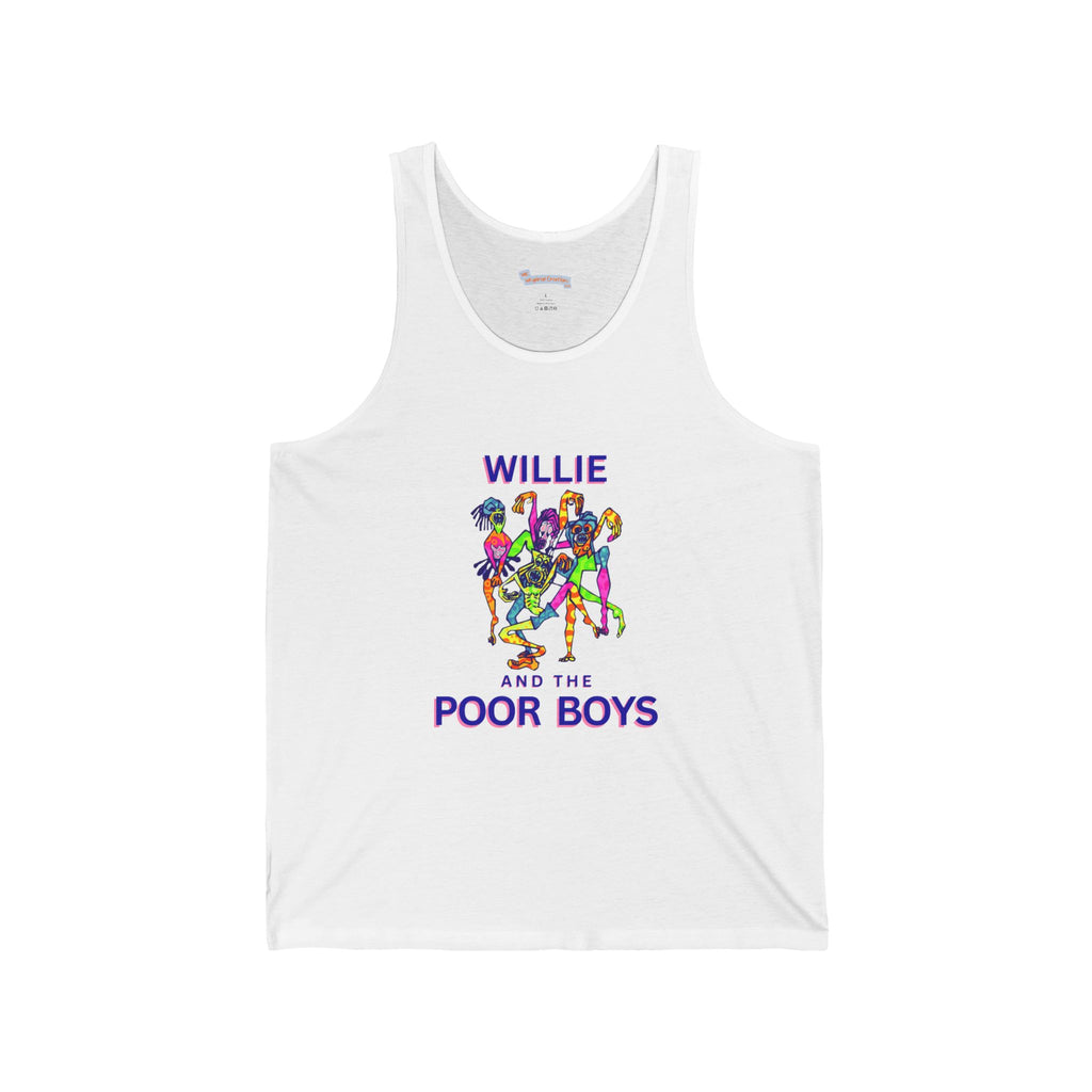 Unisex Willie & The Poor Boys Sherman Reunion Artwork Tank Top