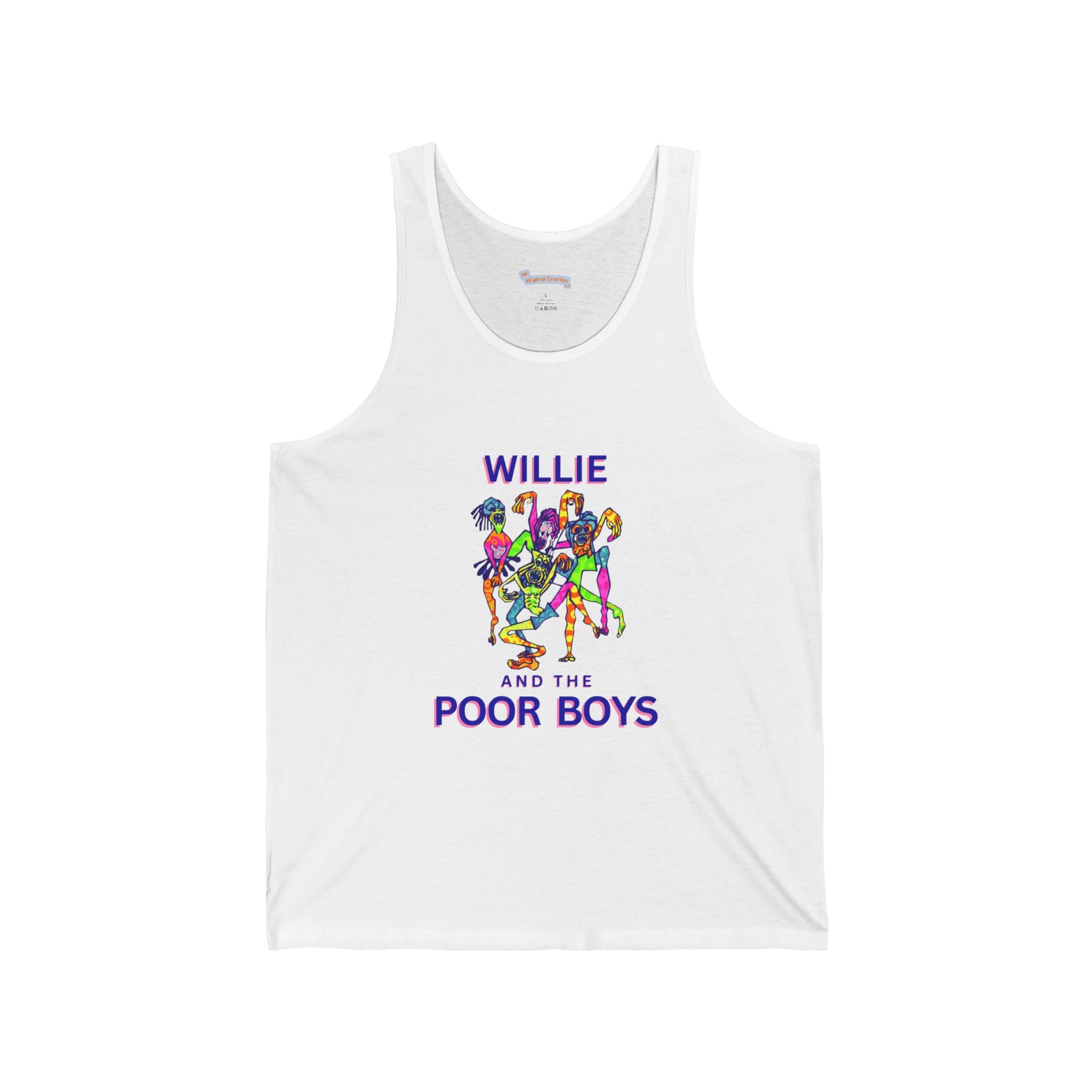 Unisex Willie & The Poor Boys Sherman Reunion Artwork Tank Top