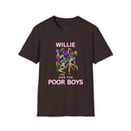 Unisex Willie & The Poor Boys Color Splash Sherman Reunion 2026 Sherman Theater Softstyle T-Shirt