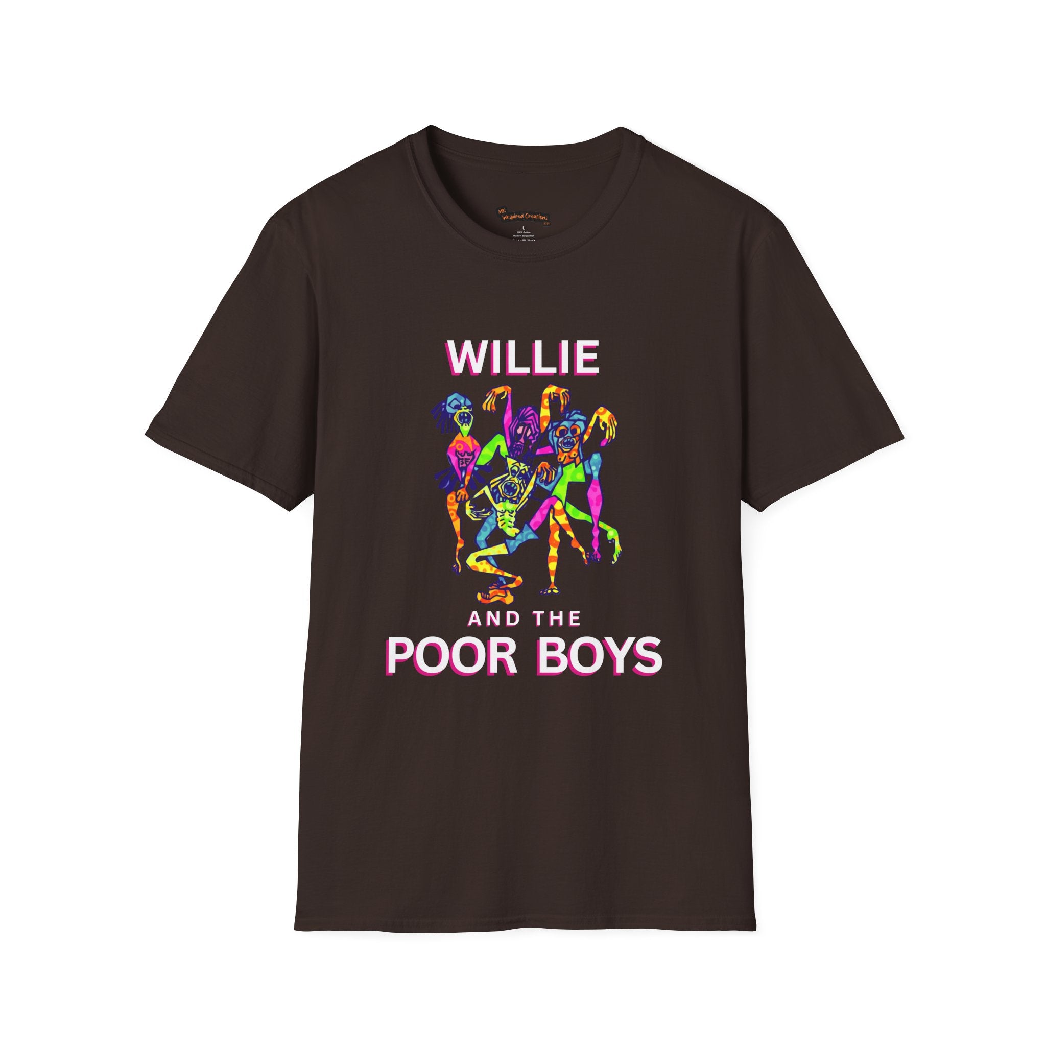Unisex Willie & The Poor Boys Color Splash Sherman Reunion 2026 Sherman Theater Softstyle T-Shirt