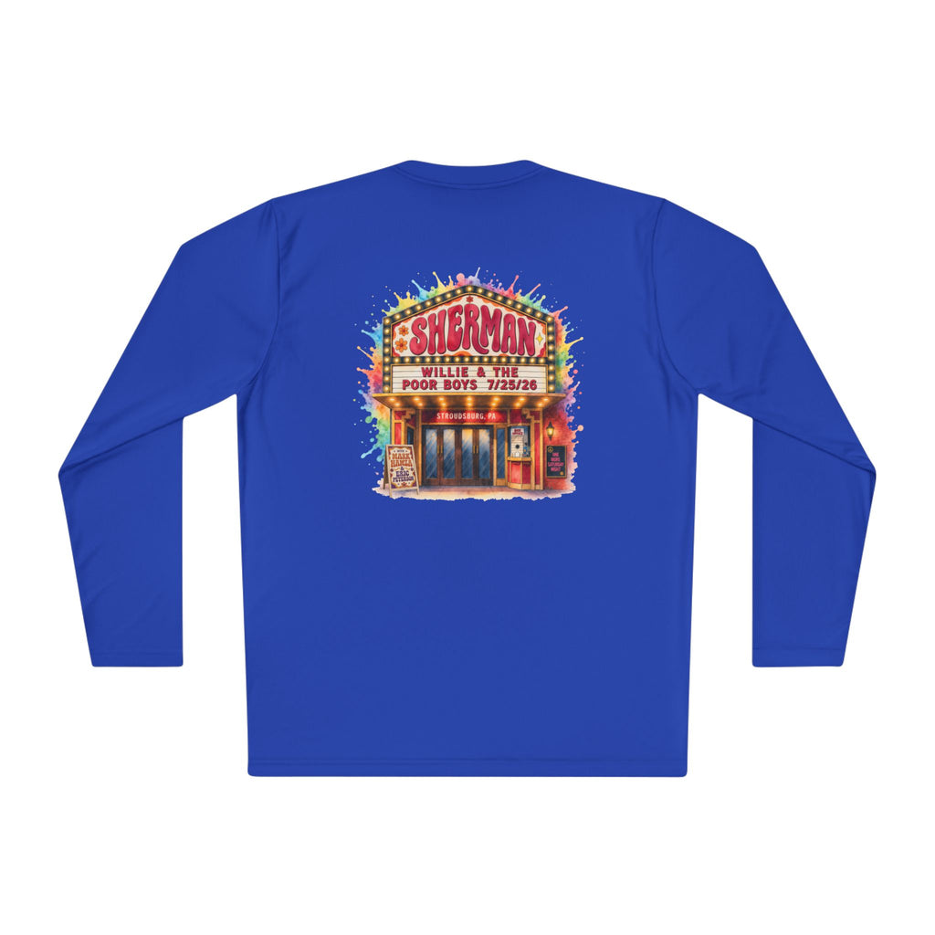 Lightweight Willie & The Poor Boys Sherman Reunion Artwork Long Sleeve Tee