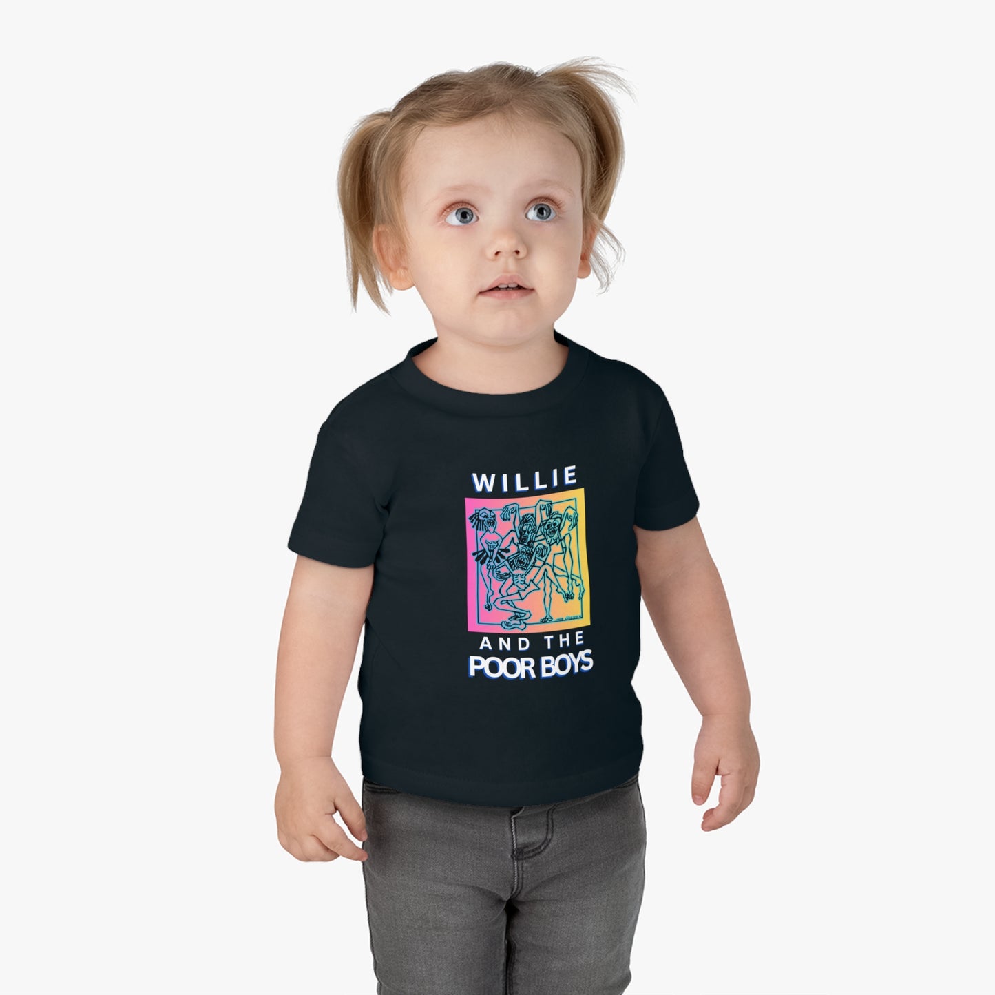 Infant Cotton Jersey Tee – Fan Club Infant Edition with “One More Saturday Night” Back & Logo Front