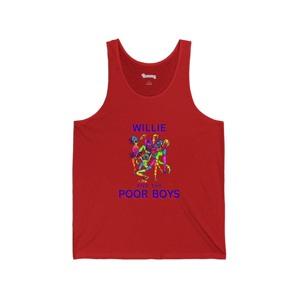 Unisex Willie & The Poor Boys Sherman Reunion Artwork Tank Top