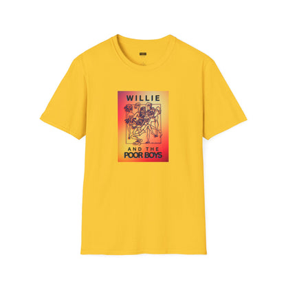 Solid Colors - "40 Years of Music & Memories" Back with Full Color Logo Front - Softstyle T-Shirt (Various Colors Available)