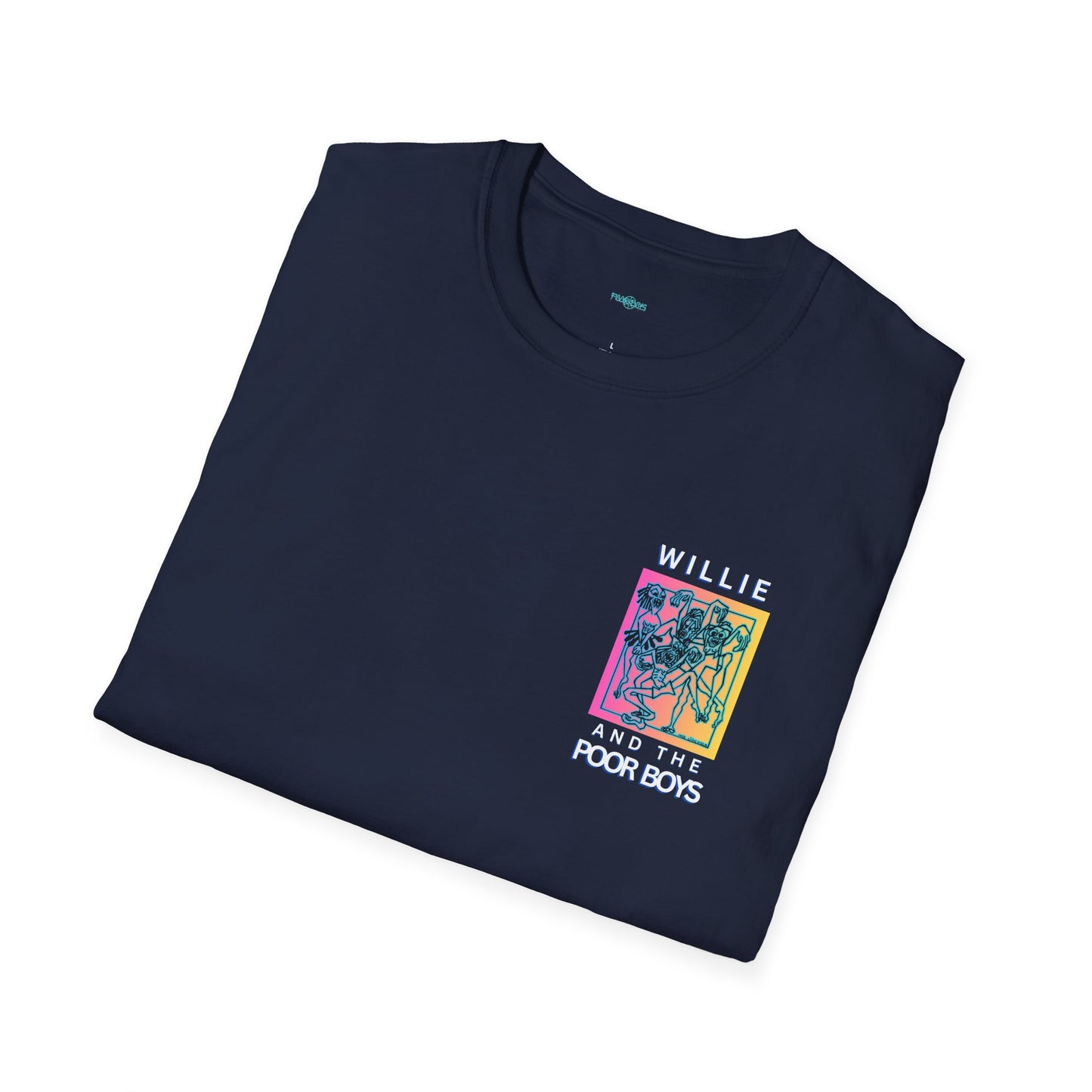 Solid Colors – 2025 Reunion Tee with Hand-Drawn Back Design and Pocket-Size Front Logo Softstyle T-Shirt (Various Colors Available)