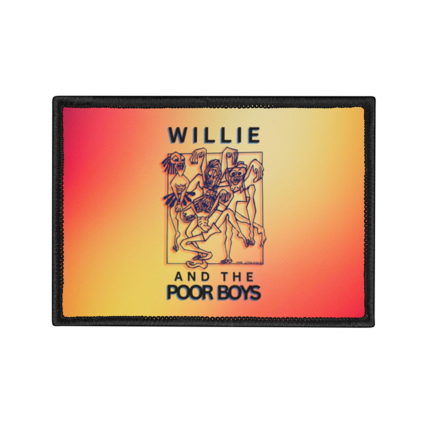 Iron-On Patch – Vintage-Style Willie & The Poor Boys Logo