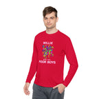 Lightweight Willie & The Poor Boys Sherman Reunion Artwork Long Sleeve Tee