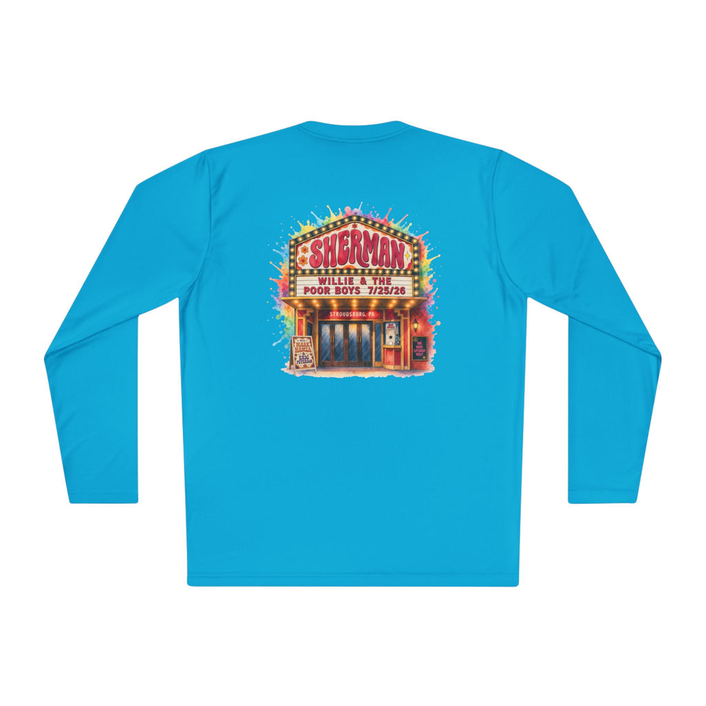 Lightweight Willie & The Poor Boys Sherman Reunion Artwork Long Sleeve Tee