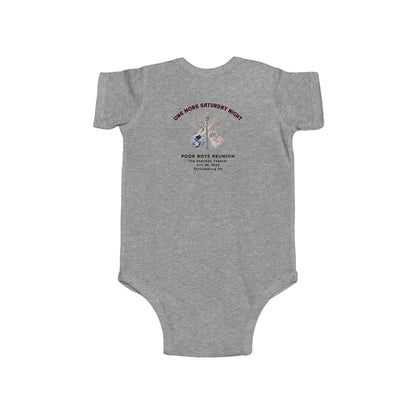 Nap Now, Rock Later – Poor Boys Fan Club Infant Onesie Bodysuit