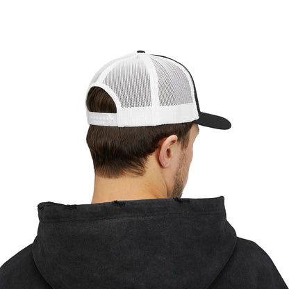 Poor Boys Logo Snapback Trucker Cap / Mesh Back