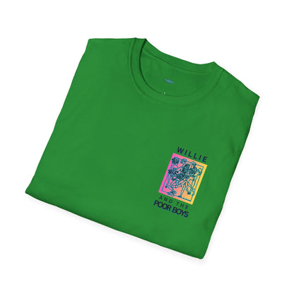 Solid Colors – 2025 Reunion Tee with Hand-Drawn Back Design and Pocket-Size Front Logo Softstyle T-Shirt (Various Colors Available)