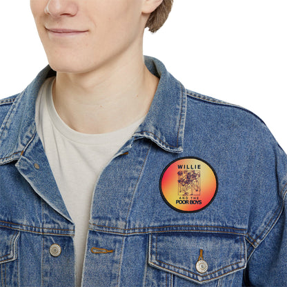 Iron-On Patch – Vintage-Style Willie & The Poor Boys Logo