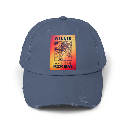 Vintage Distressed Cap - Willie and the Poor Boys Logo